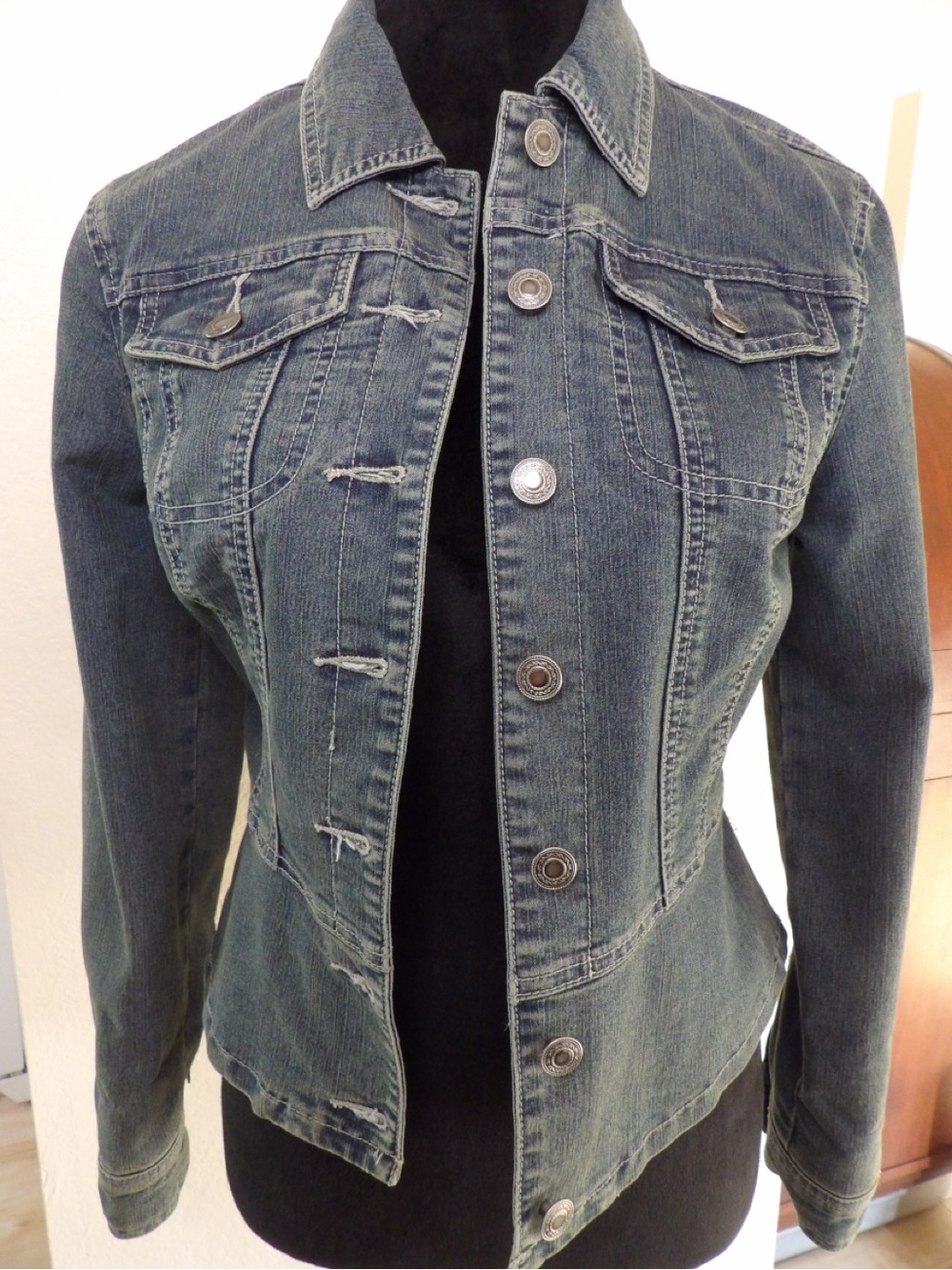INC Fitted Denim Jacket